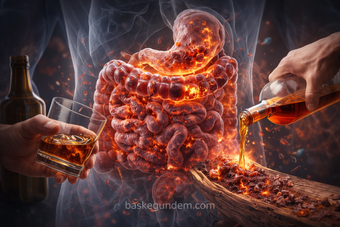 Alkol kullanımın bağırsaklar üzerindeki etkisi - www.baskagundem.com