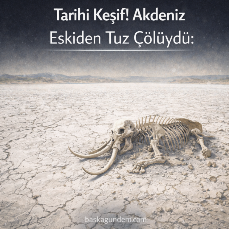 Akdeniz Nasıl Bir Tuz Çanağından Derin Bir Denize Dönüştü