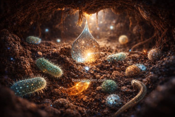 Dünyanın derinliklerinde yaşam (AI Görseli) - Başka Gündem