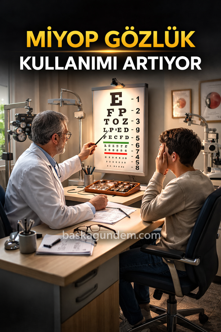 Miyop Gözlük Kullanımı Artıyor, Yaygın Bir Alışkanlık Sebep Olabilir Miyop Gözlük Kullanımı Artıyor, Yaygın Bir Alışkanlık Sebep Olabilir