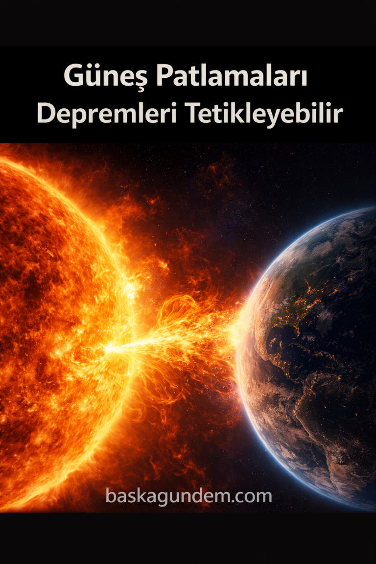Güneş Patlamaları Depremleri Tetikleyebilir mi?