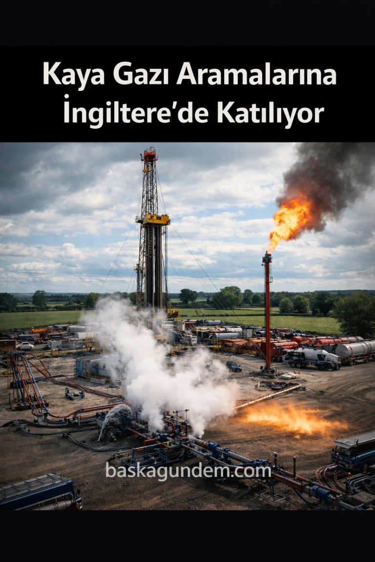 Kaya Gazı Aramalarına İngiltere’de Katılıyor.