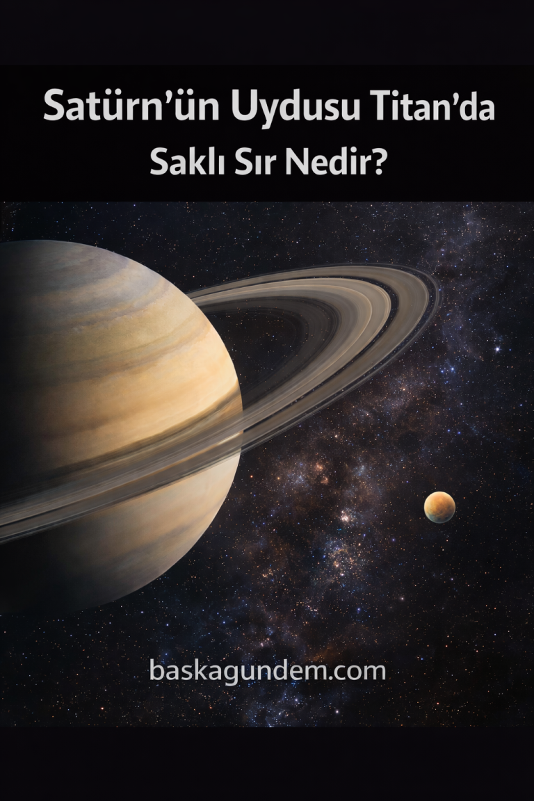 Satürnün’ün Uydusu Titan Bir Çarpışmadan mı Doğdu?