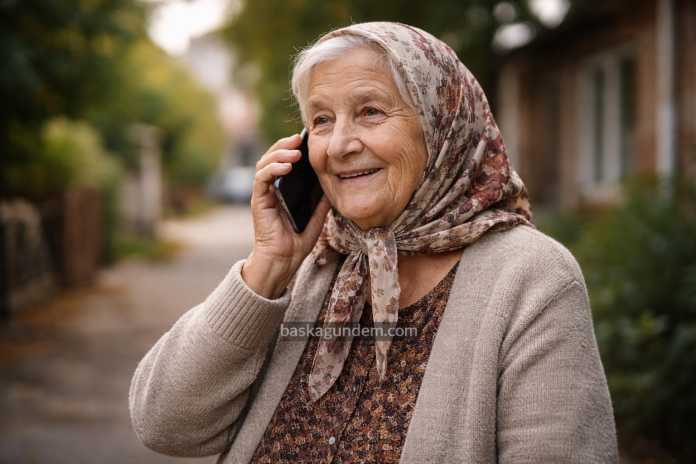 Uzun telefon görüşmeleri hipertansiyon riskini artıyor (AI Görseli) - Başka Gündem / baskagundem.com