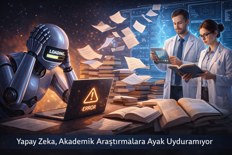 Yapay Zeka, Akademik Araştırmalara Ayak Uyduramıyor Yapay Zeka, Akademik Araştırmalara Ayak Uyduramıyor