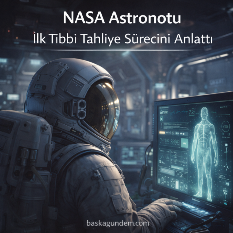 NASA Astronotu İlk Tıbbi Tahliye Sürecini Anlattı