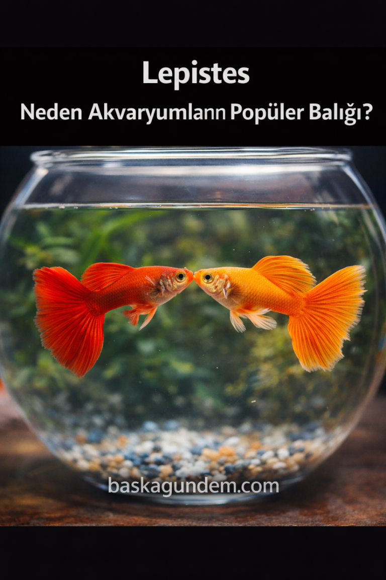 Lepistes Neden Akvaryumların Popüler Balığı?