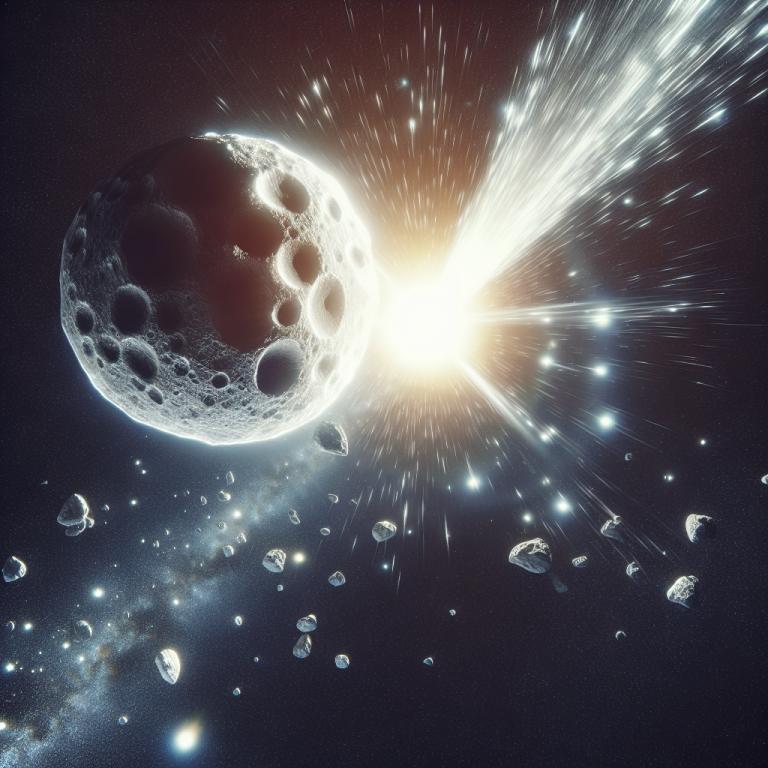 Asteroit 2024 YR4ün Aya Çarpması Dünyadan Görülebilecek Bir Işık Patlaması Yaratabilir