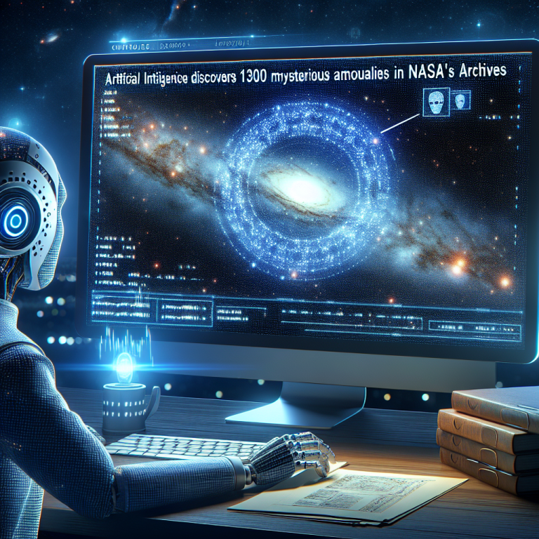 Yapay Zeka, NASA'nın Arşivlerinde 1300 Gizemli Anormallik Keşfetti
