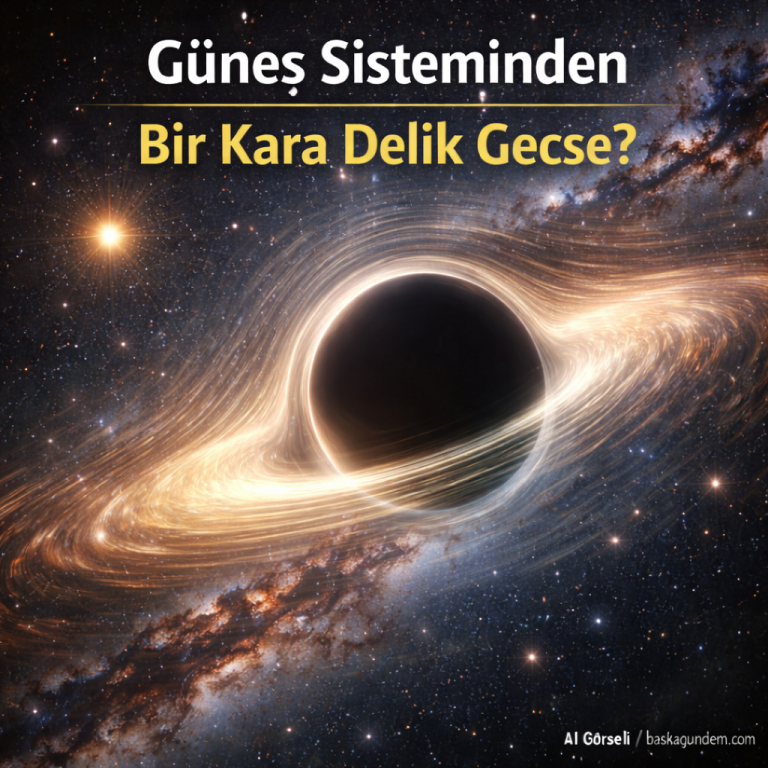 Güneş Sisteminden Bir Kara Delik Geçse Ne Olurdu?