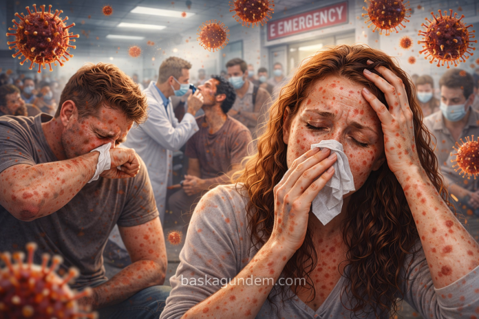 kızamık salgını baskagundem.com