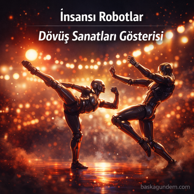 Robotlar Sahneye Çıktı: Otonom Dövüş Sanatları Gösterisi