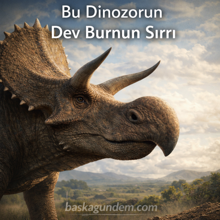 Bu Dinozorun Devasa Burnu, Başını Serinletiyor Olabilir.