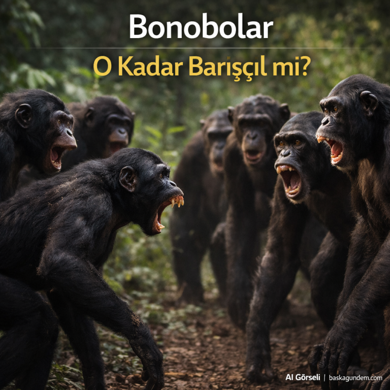 Bonobo ve Şempanzelerde Saldırganlık Cinsiyete Göre Değişiyor