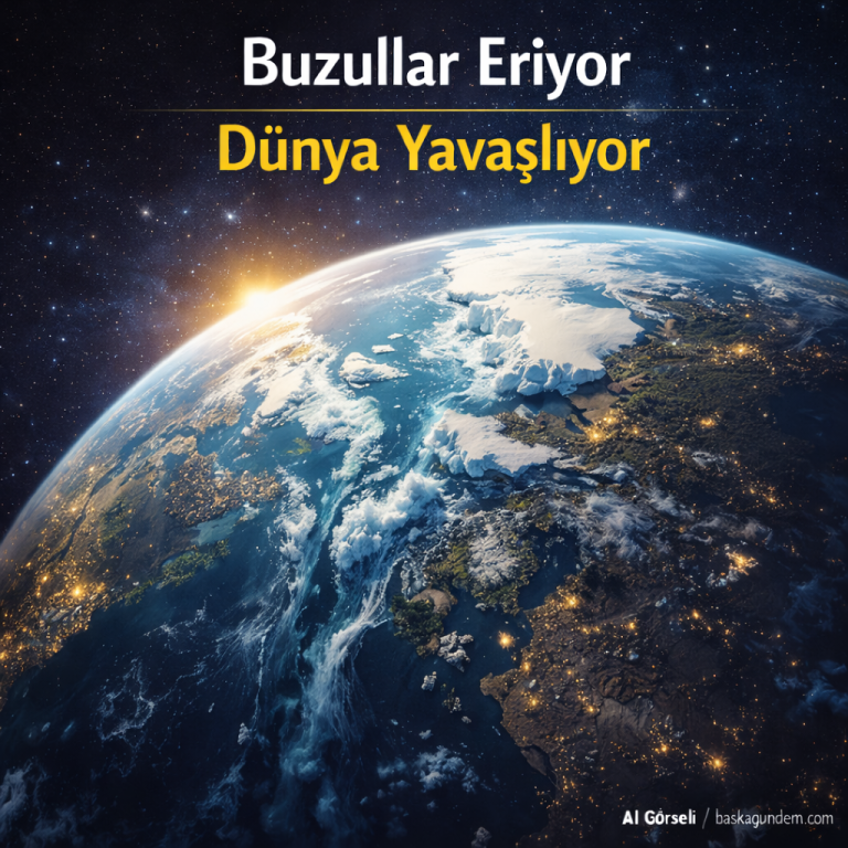 Buzulların Erimesi Dünya’nın Dönüşünü Yavaşlatıyor