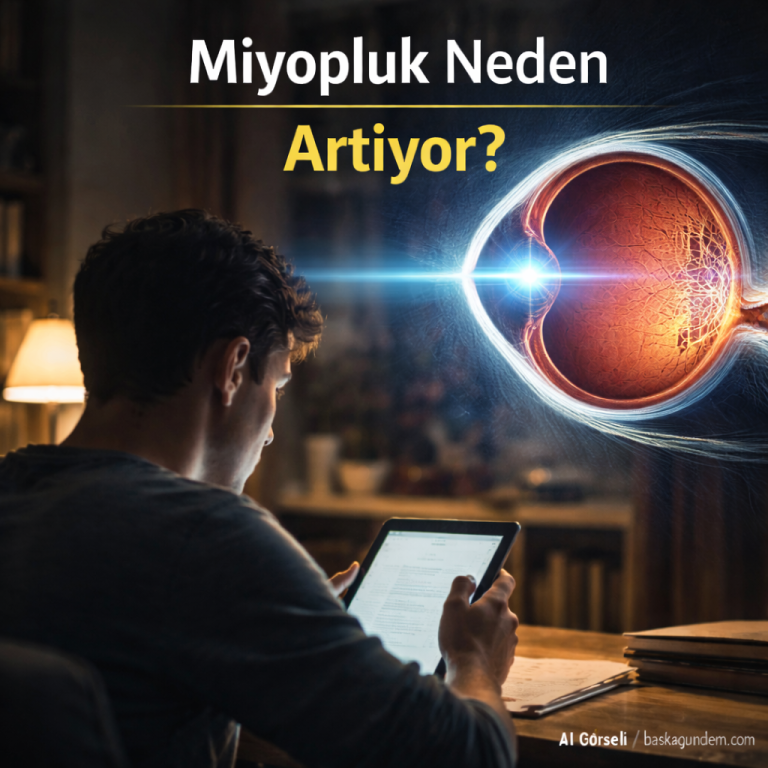 Ekranlar Tek Suçlu Olmayabilir: Miyoplukta Yeni Bulgular