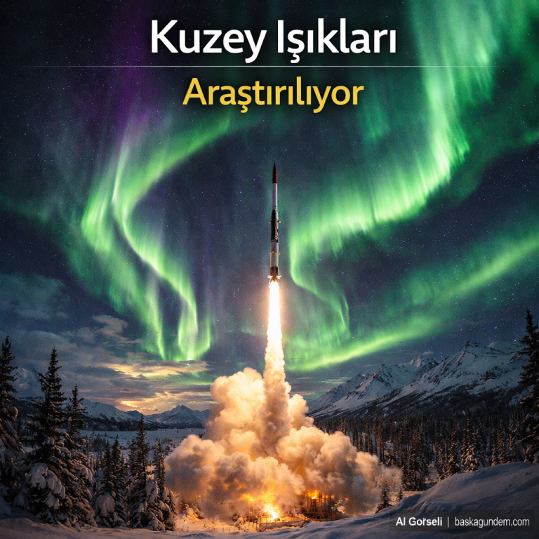 Kuzey Işıkları İçin Uzaya Gönderilen Roketler Veri Topladı