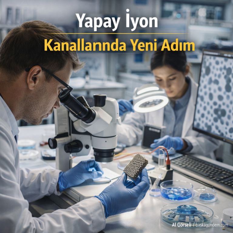 Yapay İyon Kanalları Oluşturmada Önemli Bir Adım Attıldı