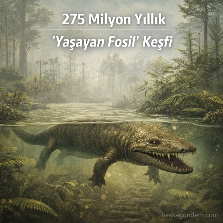 275 Milyon Yıllık Sır: Bilim İnsanları Yeni Bir Çarpık Çeneli Türü Buldu
